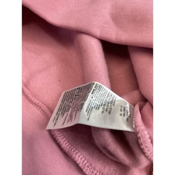 Nike Girls Authentic Pink & Gold Hoodie Hooded Pullover Sweatshirt NWT Sz Small - Picture 5 of 7